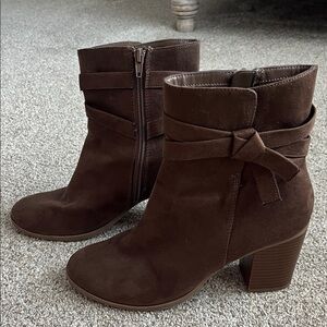 American Eagle by Payless Dark Brown Heeled Boots